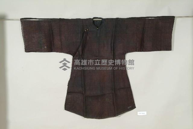 藏青麻質客家大襟女衫藏品圖，第1張