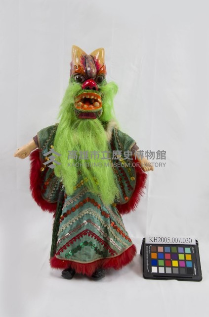 布袋戲偶-龍王木偶藏品圖，第1張