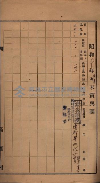 雜件綴（海軍關係）藏品圖，第34張