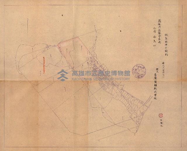 臺灣製糖株式會社願書－草衙重工業用地
（重工業用地－十二之十一）藏品圖，第34張