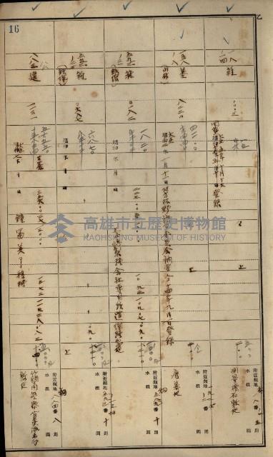 旗山郡（官有地價格一筆限調書）藏品圖，第33張