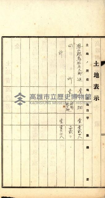 結核療養所用地買收綴藏品圖，第34張