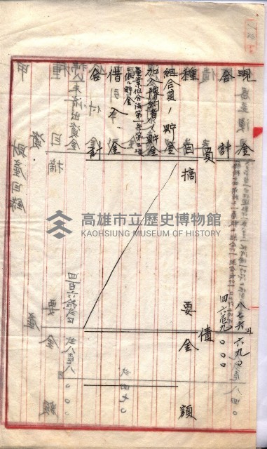 產業組合登記囑託書類綴入帳 
（申產第拾四號）藏品圖，第34張