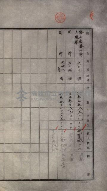 林德宮、五塊厝登記濟證綴
（林德官、五塊厝關係－九之三）藏品圖，第334張