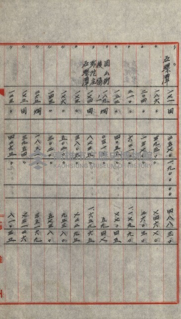 交換地授受書類（海軍用地ト州有地ノ交換）藏品圖，第335張