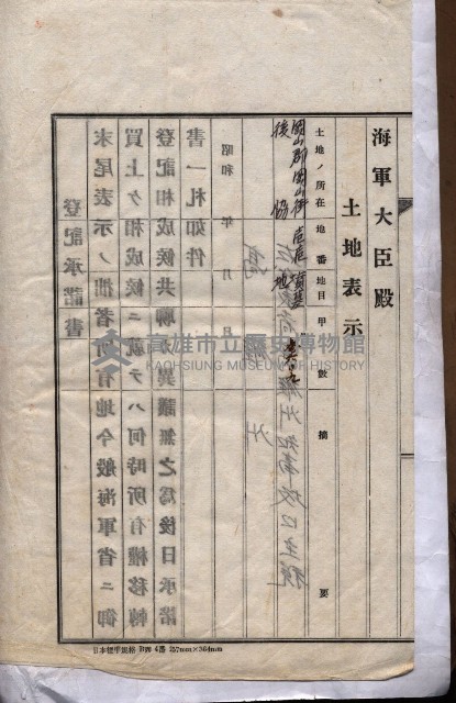 海軍關係賣拂綴藏品圖，第174張