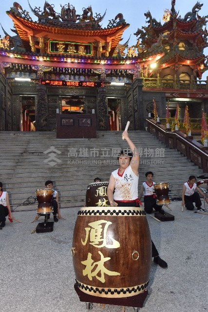 大林蒲西南瘋音樂祭─鳳林國中鼓術隊演出藏品圖，第1張