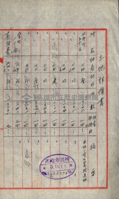 陸軍用地藏品圖，第375張