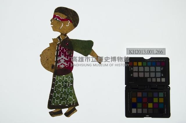 皮影戲全身偶-大頭和尚藏品圖，第1張