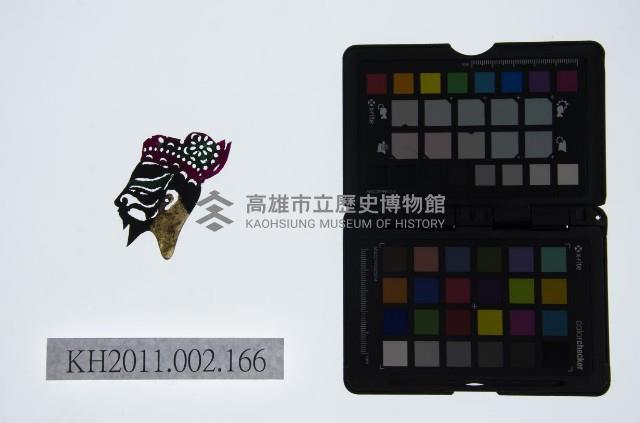 皮影戲偶頭-末藏品圖，第1張