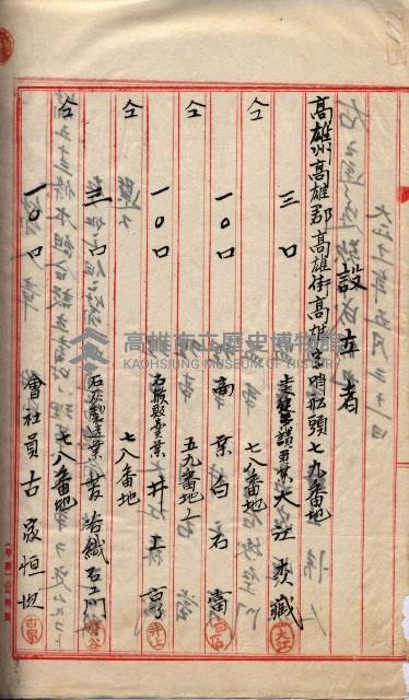 產業組合登記囑託書類綴入帳 
（申產第拾壱號）藏品圖，第166張