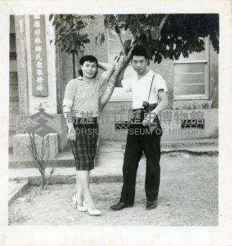 杉林鄉民眾服務站合影藏品圖，第1張