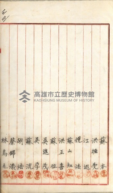 產業組合登記嘱託書類綴込帳藏品圖，第66張