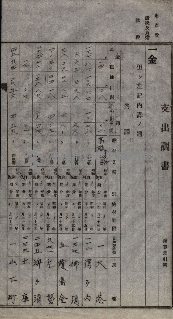 諸稅關係書綴藏品圖，第126張