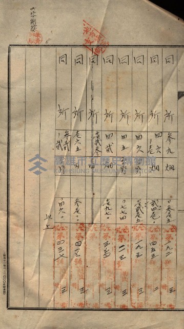 公共用地賣渡承諾書綴、賣渡證書（戲獅甲前鎮）藏品圖，第126張
