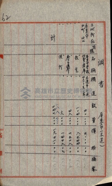 火災保險關係綴藏品圖，第126張