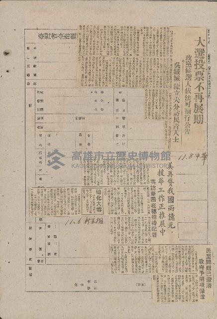 國際國內記事剪報集藏品圖，第76張