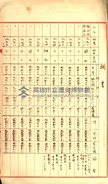 陸軍用地關係綴（評價關係）藏品圖，第341張