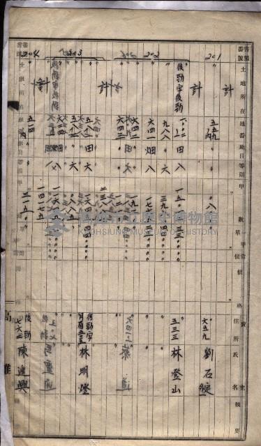 土地買收
（馬臨營第七三號）藏品圖，第407張