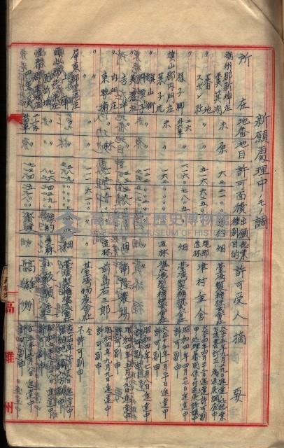  參考綴（土地區劃整理事業調）藏品圖，第506張