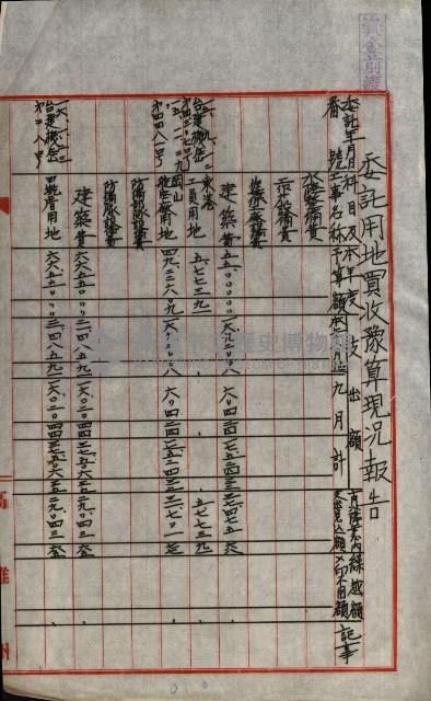 海軍豫算關係藏品圖，第508張