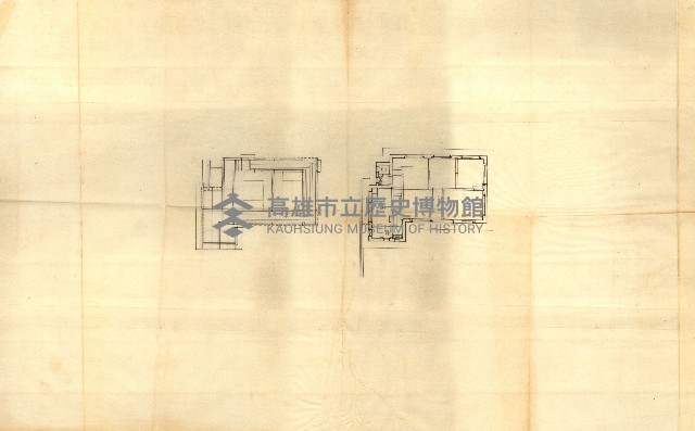 魚市場建物（平面圖）藏品圖，第6張