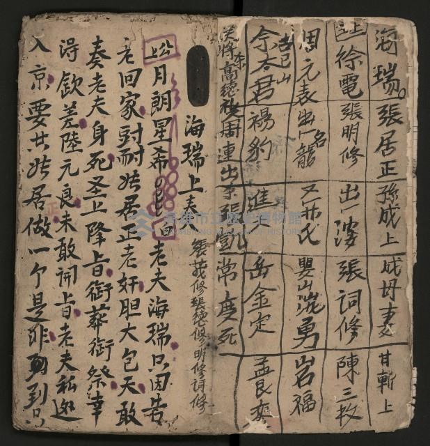 皮影戲劇本《孫成揀君打張居正》藏品圖，第6張