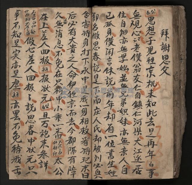 皮影戲劇本《飛鵝洞白荔枝》藏品圖，第116張