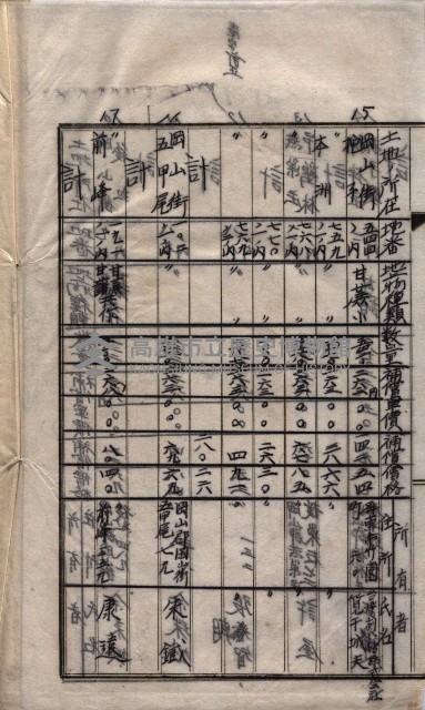 土地使用－十四所ケ用地藏品圖，第116張
