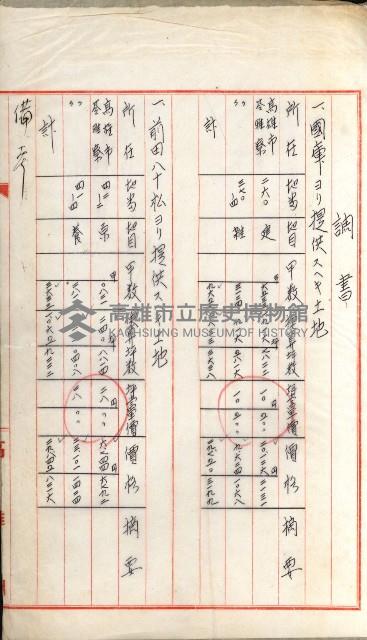 官民有地交換綴藏品圖，第117張