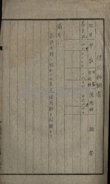 高雄州土地利用協會書類綴
（海軍用地使用許可關係）藏品圖，第116張