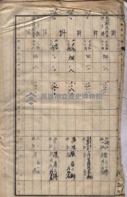 高臨營第一號ノ內三第（4）號（ロ）買收
（竹子港）藏品圖，第16張