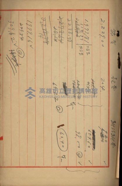 官有地整理費豫算關係書類
（地理系）藏品圖，第261張