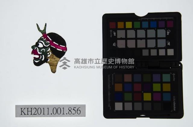 皮影戲偶頭-雜藏品圖，第1張