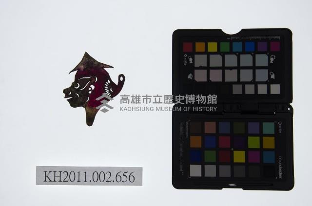 皮影戲偶頭-雜藏品圖，第1張