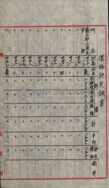 交換地授受書類（海軍用地ト州有地ノ交換）藏品圖，第157張