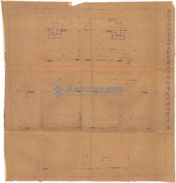 林德官土地區劃整理關係
（林德官、五塊厝關係－九之九）藏品圖，第160張