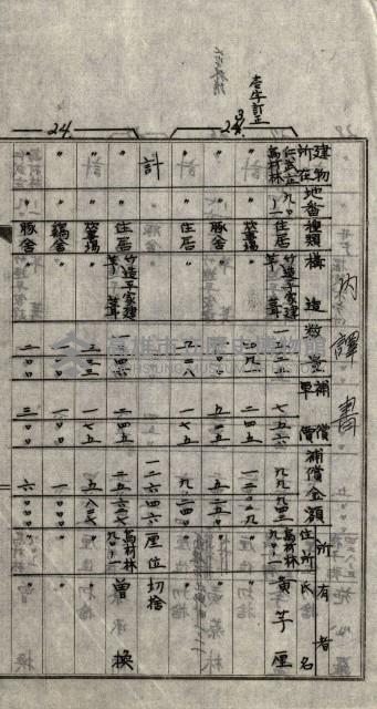 海軍用地水道敷地買收綴藏品圖，第158張