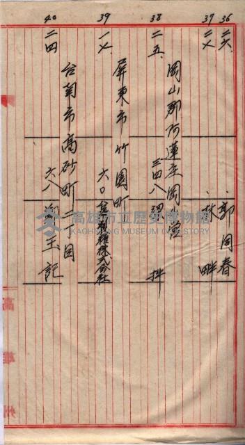 土地使用、土壤採取（崗山庄、後協）藏品圖，第56張