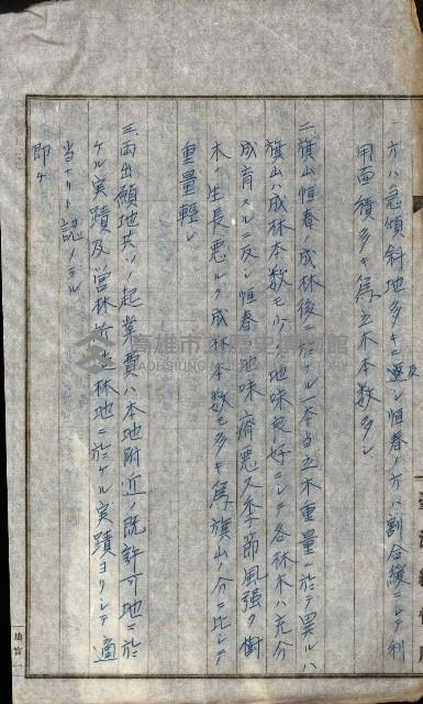 貸渡（旗山、恆春郡－被許可人赤司初太郎）藏品圖，第57張