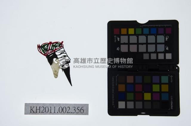 皮影戲偶頭-末藏品圖，第1張