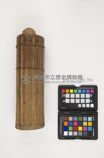 皮影戲工具-竹筒藏品圖，第1張