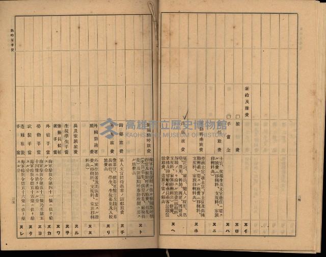 海軍豫算關係藏品圖，第356張