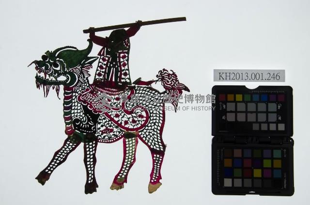 皮影戲坐騎偶藏品圖，第1張