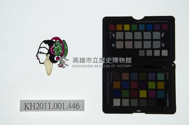 皮影戲偶頭-旦藏品圖，第1張