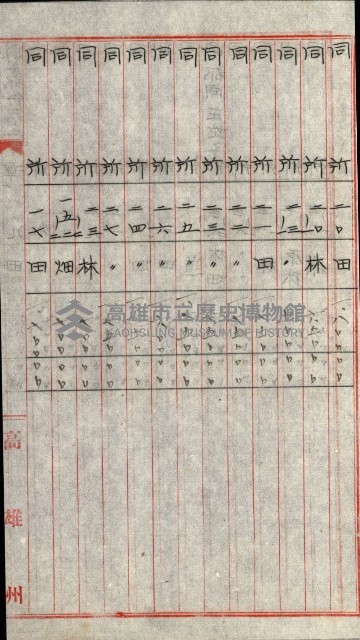 陸軍用地關係綴（評價關係）藏品圖，第561張