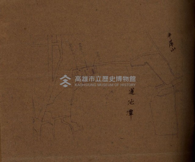 內惟海軍用地及建物移轉二關スル件藏品圖，第146張