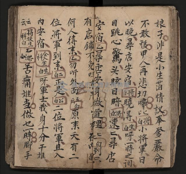 皮影戲劇本《飛鵝洞白荔枝》藏品圖，第46張