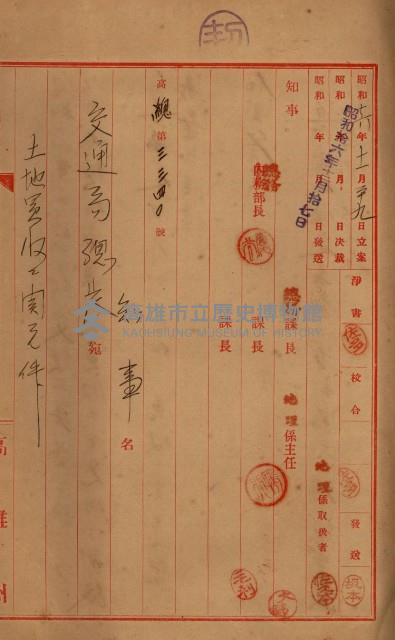 鐵道部買收用地（三塊厝、枋寮、佳冬）
（鐵道部十八之十一）藏品圖，第46張