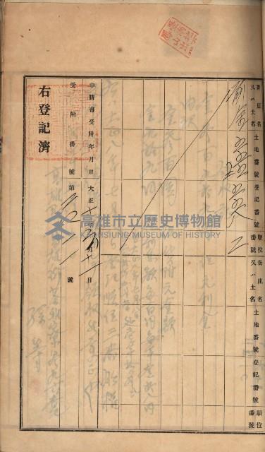 州財產－罹災救助買收土地登記藏品圖，第298張